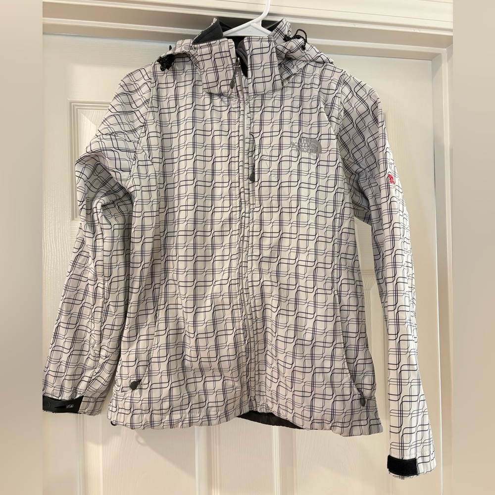 The North Face Summit Series Gore-Tex XCR Jacket Black White Women M Soft Shell